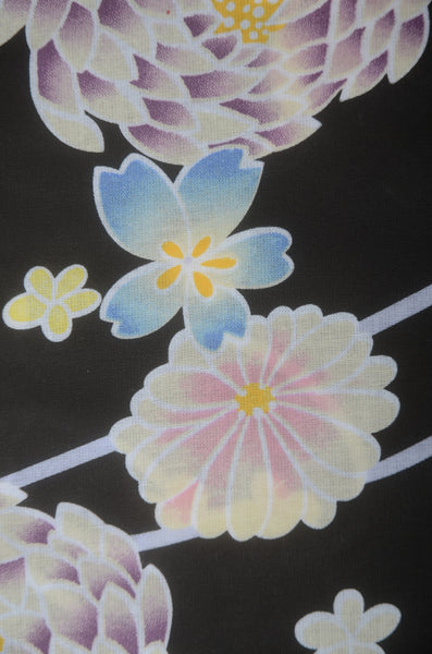 Japanese yukata kimono / H #484