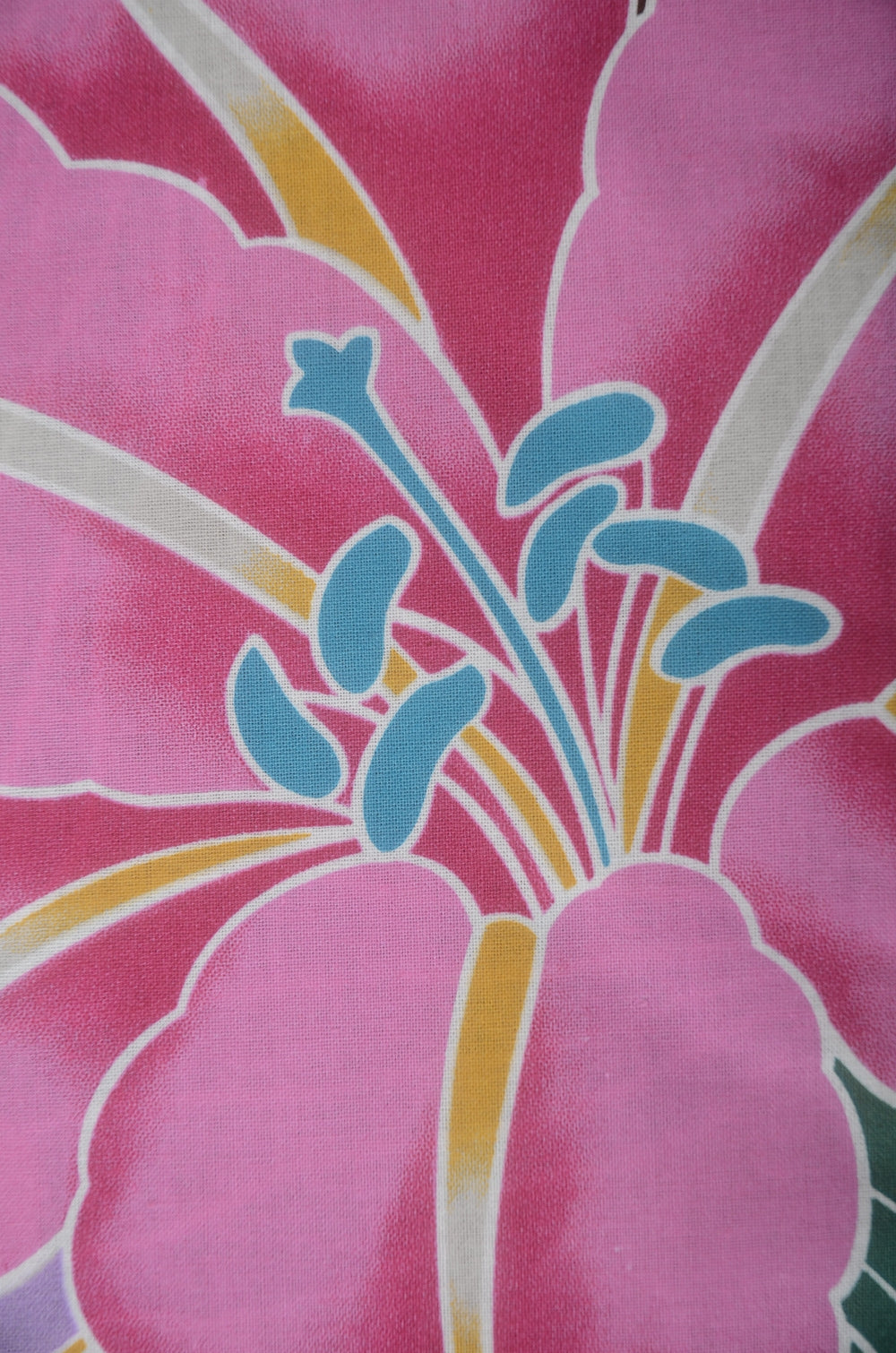 Japanese yukata kimono / H #488