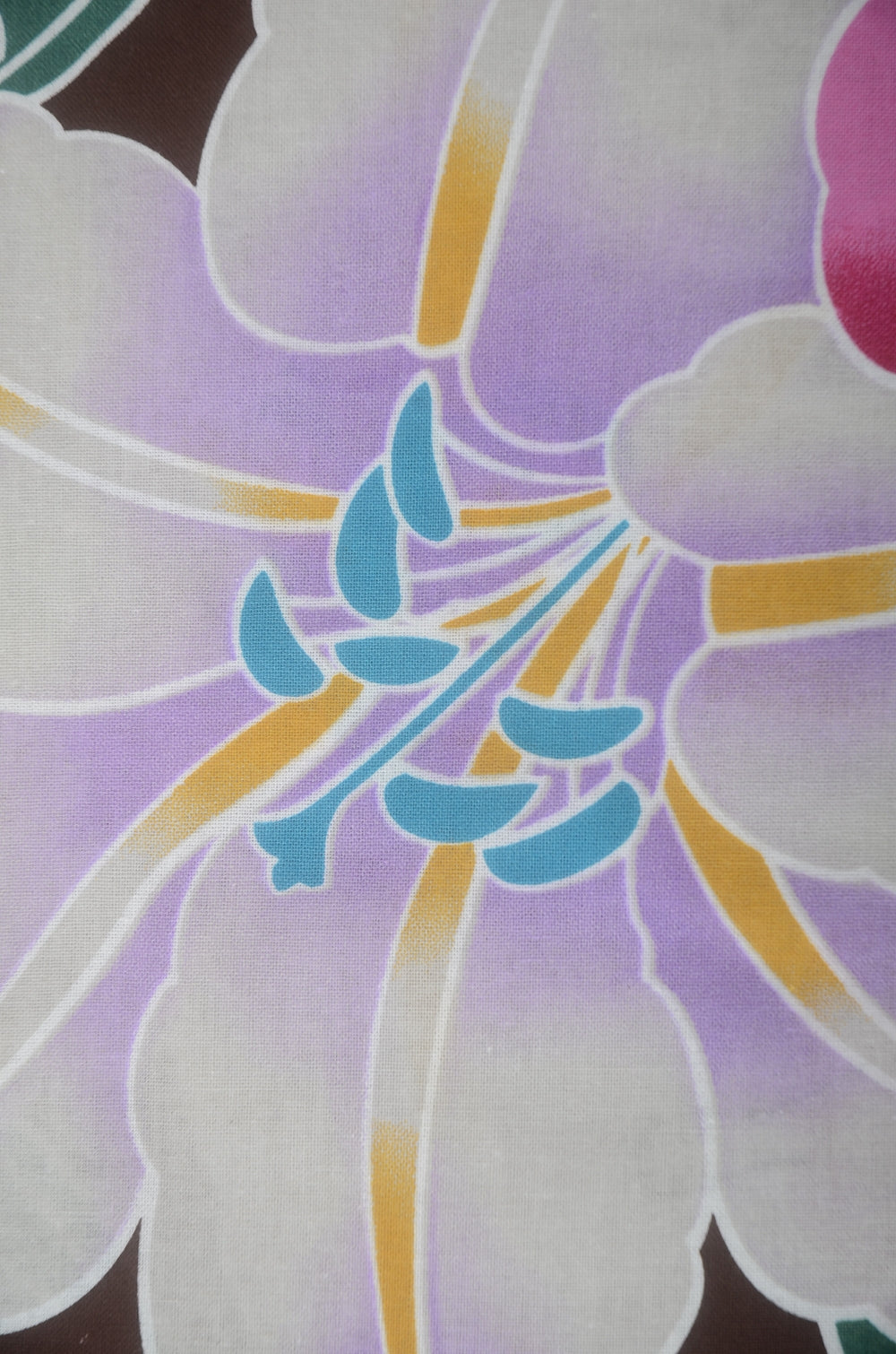 Japanese yukata kimono / H #488