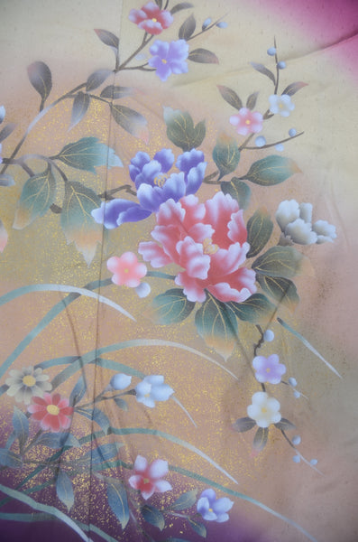 Long-sleeved kimono 6 items set / Furisode / FK#2-330
