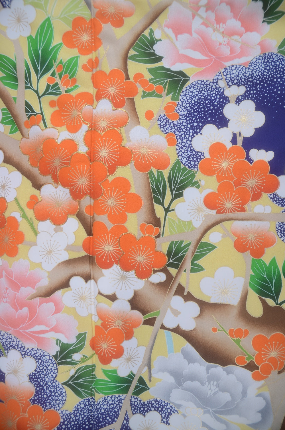 Long-sleeved kimono 6 items set / Furisode / FK#2-332
