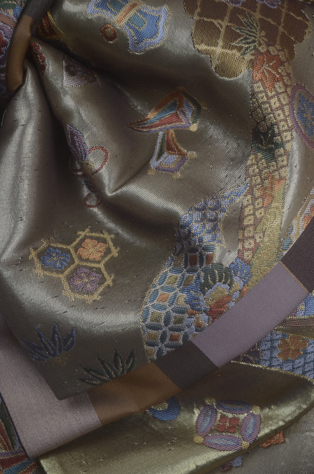 Long-sleeved kimono 6 items set / Furisode / FK#2-333