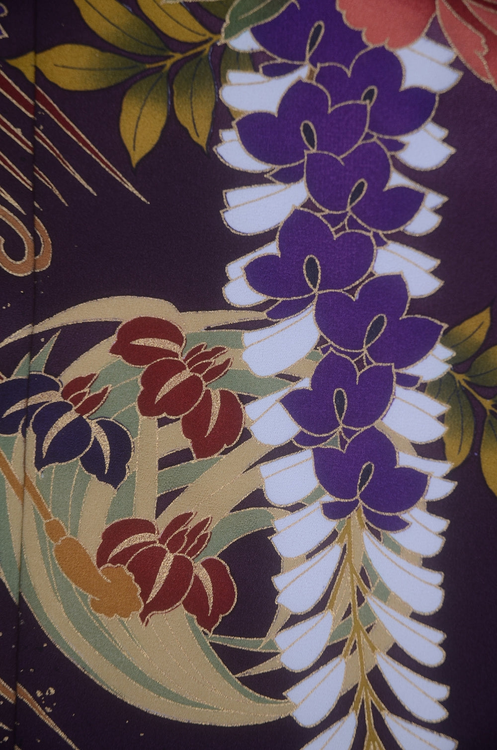 Long-sleeved kimono 6 items set / Furisode / FK#2-334