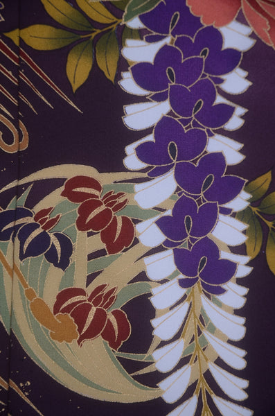 Long-sleeved kimono 6 items set / Furisode / FK#2-334
