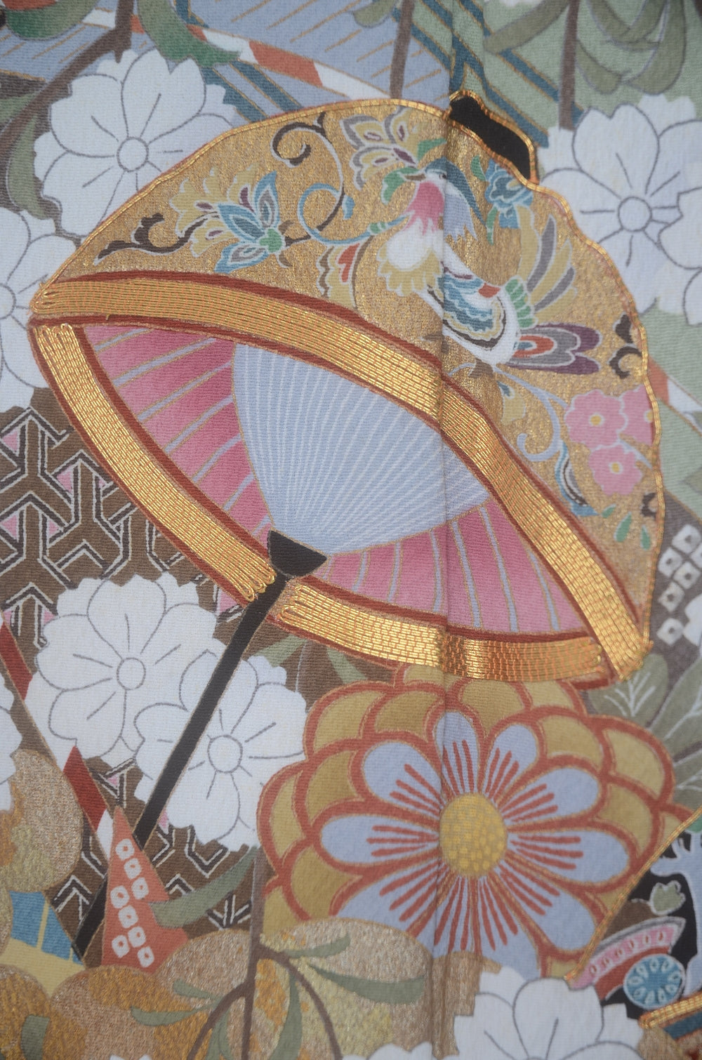 Long-sleeved kimono 6 items set / Furisode / FK#2-335