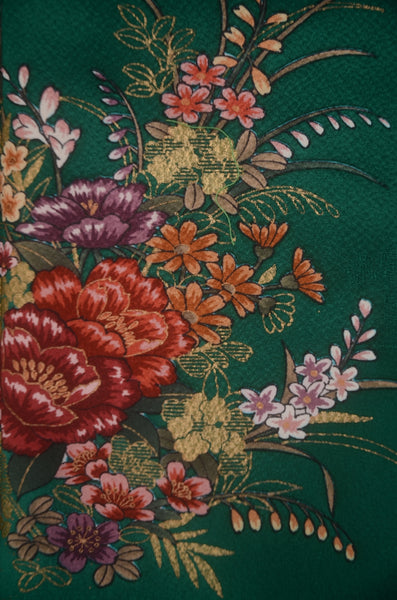 Long-sleeved kimono 6 items set / Furisode / FK#2-336