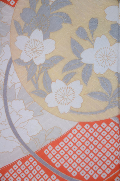Long-sleeved kimono 6 items set / Furisode / FK#2-337