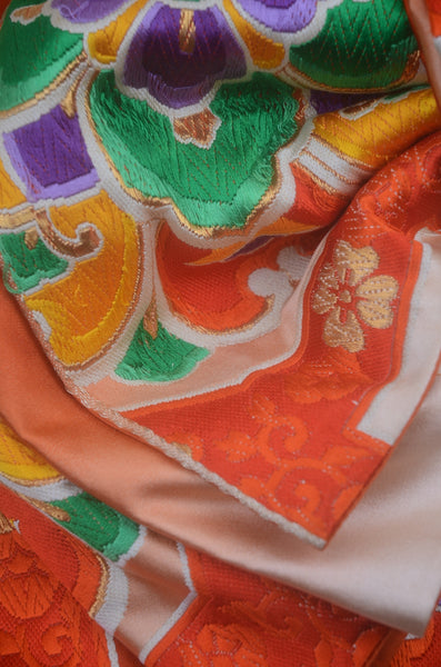Long-sleeved kimono 6 items set / Furisode / FK#2-337