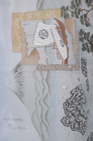 Jacket, kimono, hakama set / JKH #1-414