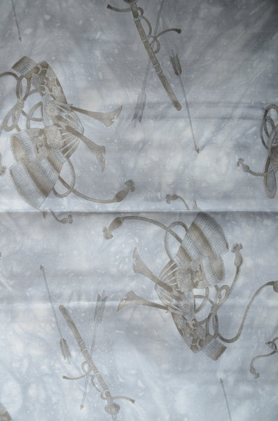 Jacket, kimono, hakama set / JKH #1-107