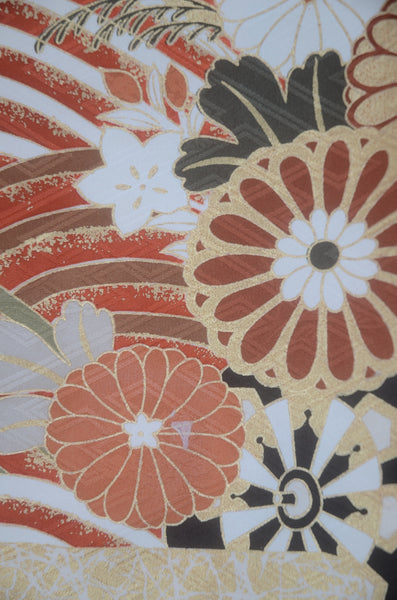 Long-sleeved kimono 6 items set / Furisode / FK#2-338
