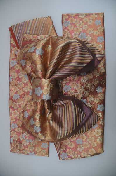 Long-sleeved kimono 6 items set / Furisode / FK#2-338