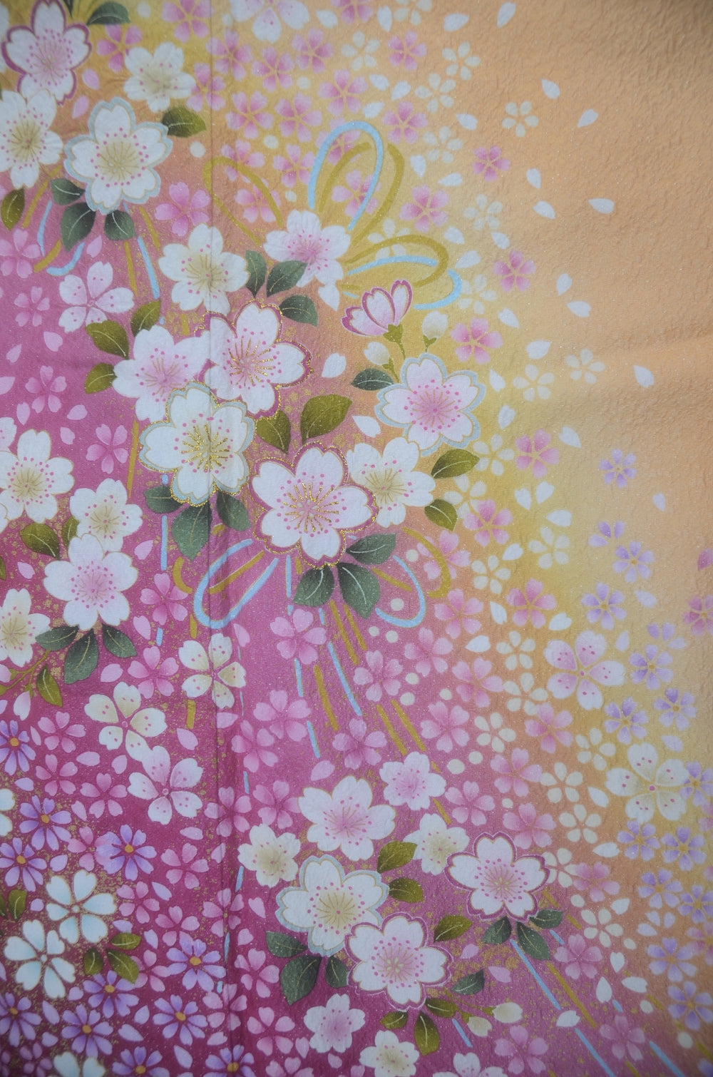 Long-sleeved kimono 6 items set / Furisode / FK#2-339