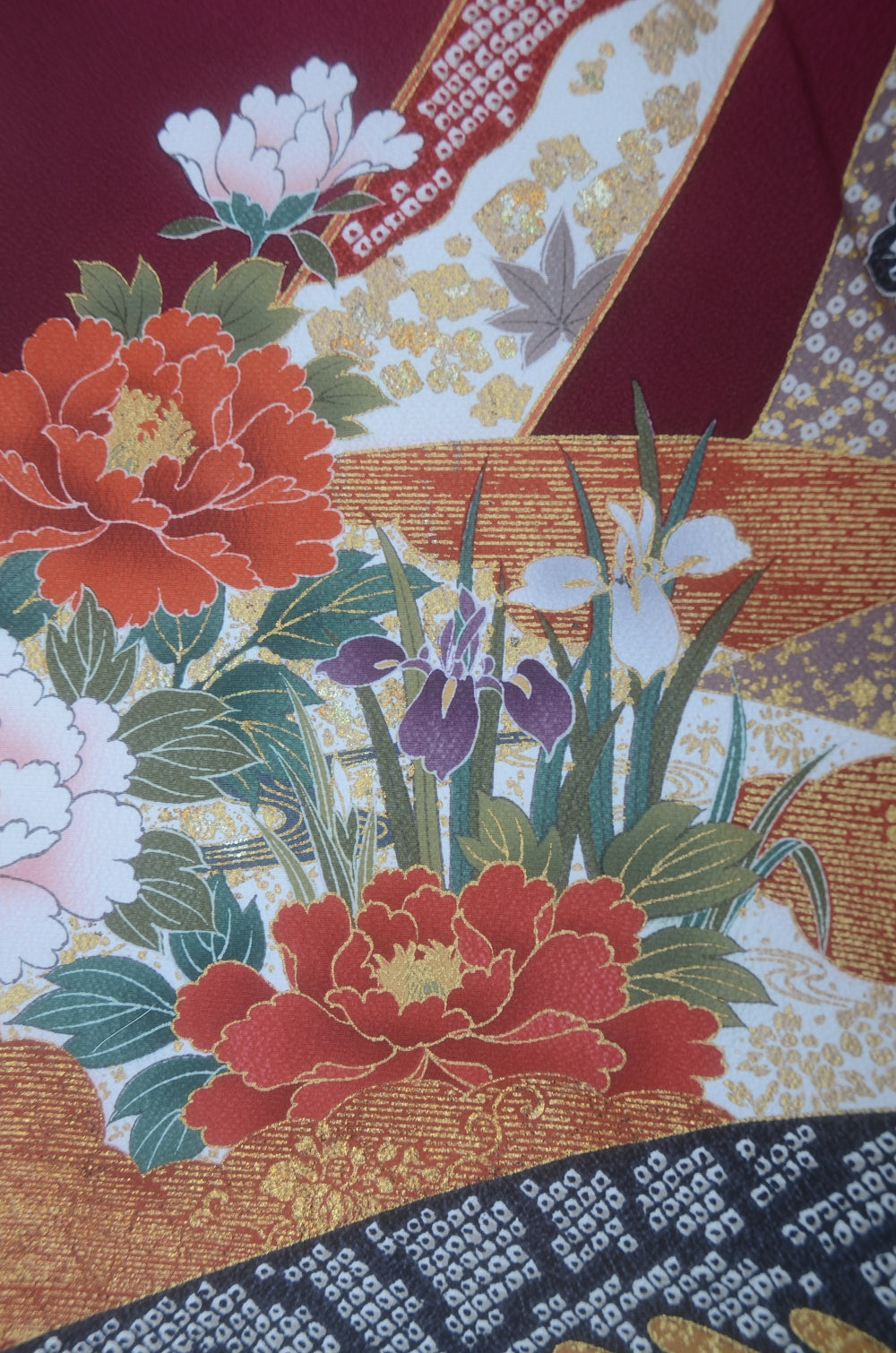 Long-sleeved kimono 6 items set / Furisode / FK#2-157