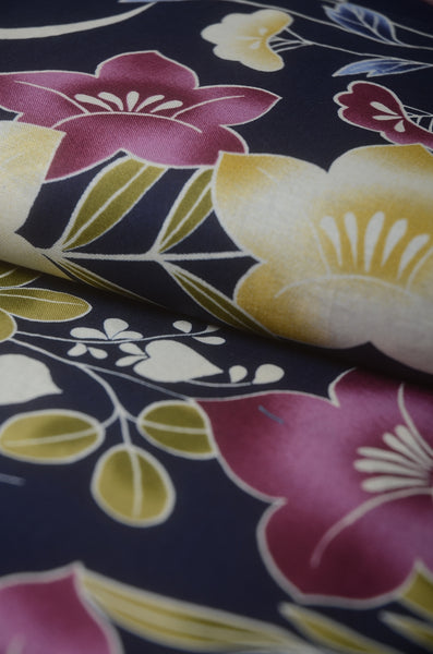 Japanese yukata kimono/ Plus size / P #411 /4L