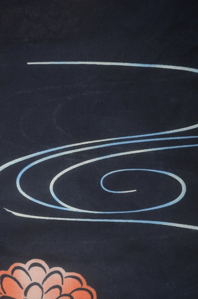 Japanese yukata kimono/ Plus size / P #412 /4L