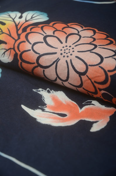 Japanese yukata kimono/ Plus size / P #412 /4L