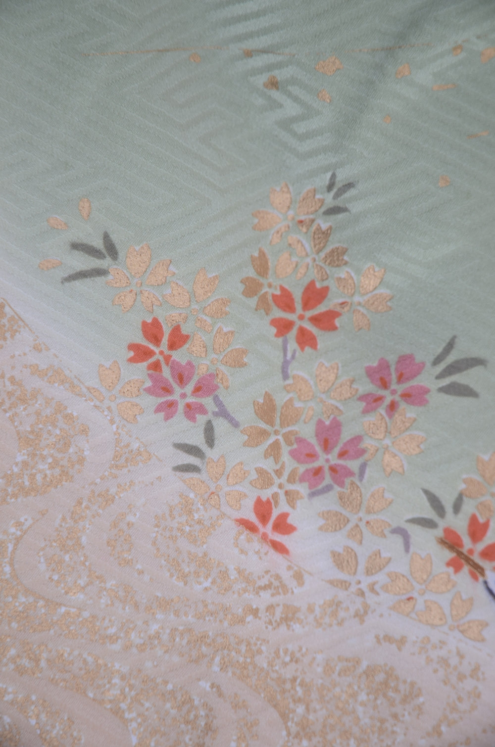 Long-sleeved kimono 6 items set / Furisode / FK#2-341