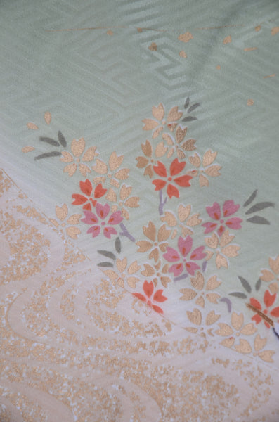 Long-sleeved kimono 6 items set / Furisode / FK#2-341