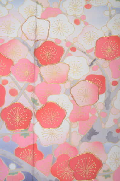 Long-sleeved kimono 6 items set / Furisode / FK#2-158