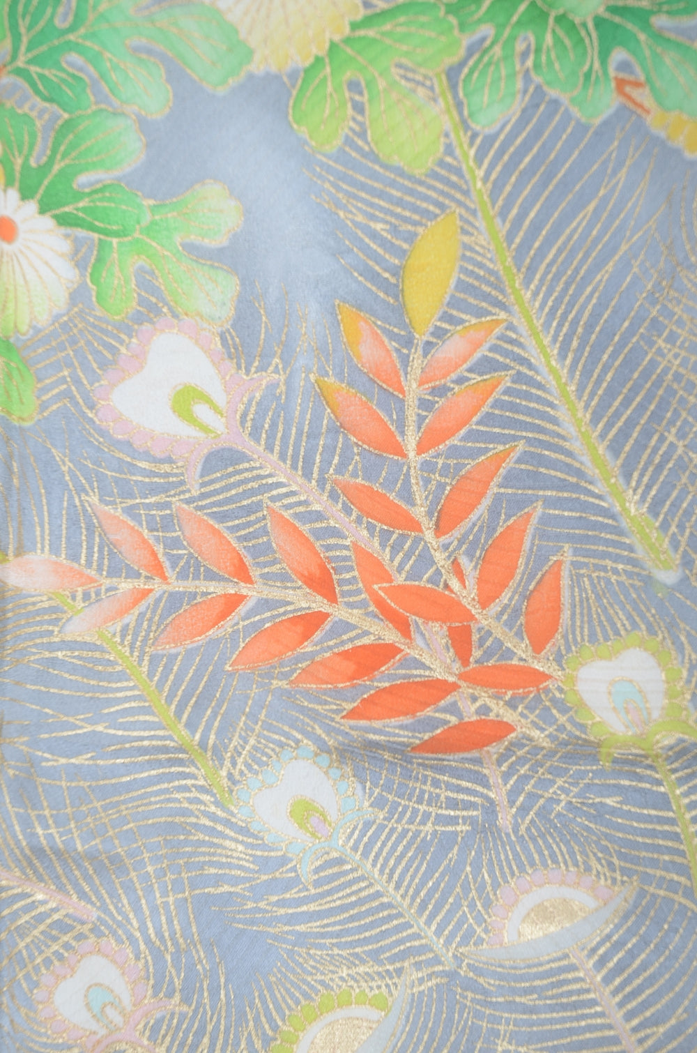 Long-sleeved kimono 6 items set / Furisode / FK#2-159