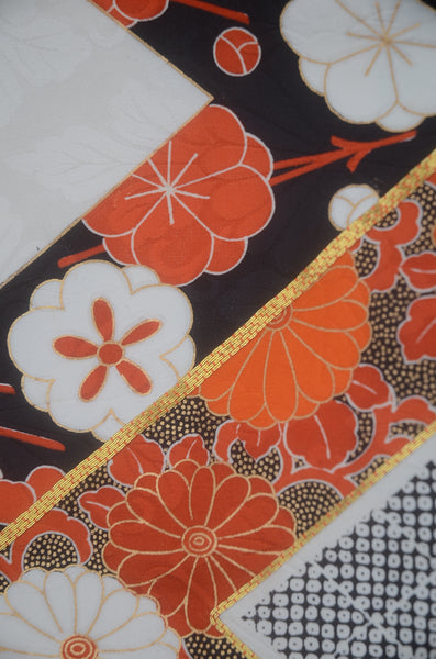 Long-sleeved kimono 6 items set / Furisode / FK#2-342