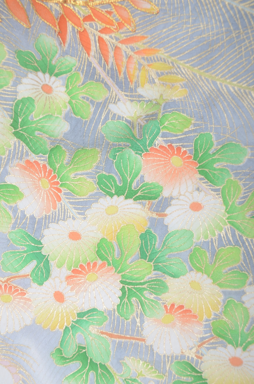 Long-sleeved kimono 6 items set / Furisode / FK#2-159