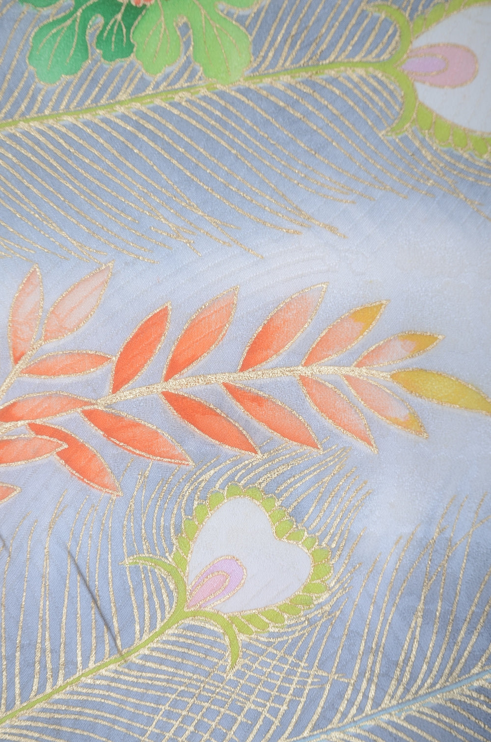 Long-sleeved kimono 6 items set / Furisode / FK#2-159