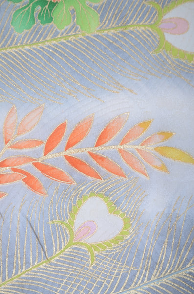 Long-sleeved kimono 6 items set / Furisode / FK#2-159