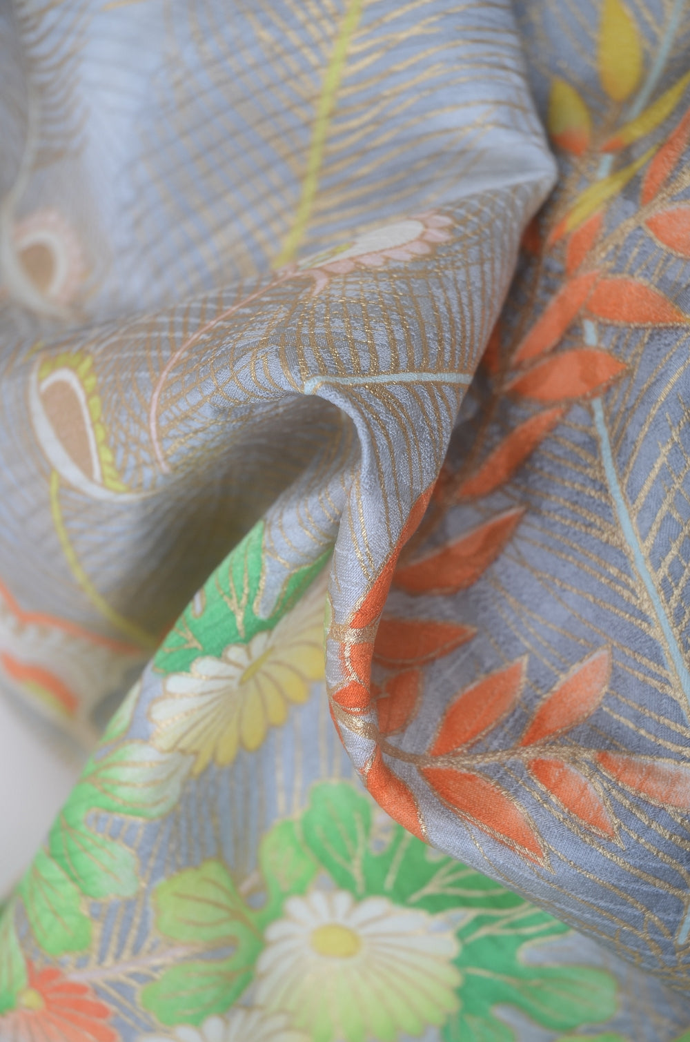 Long-sleeved kimono 6 items set / Furisode / FK#2-159