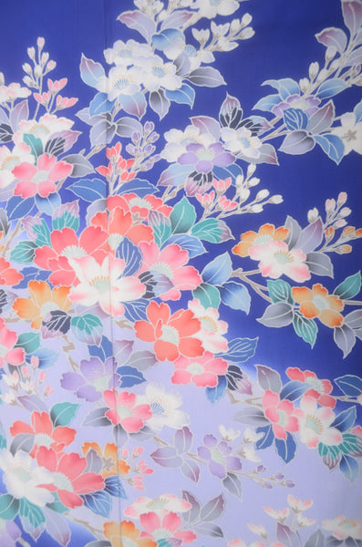 Long-sleeved kimono 6 items set / Furisode / FK#2-160