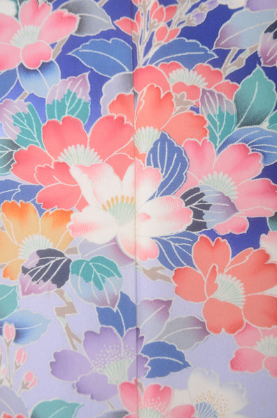 Long-sleeved kimono 6 items set / Furisode / FK#2-160