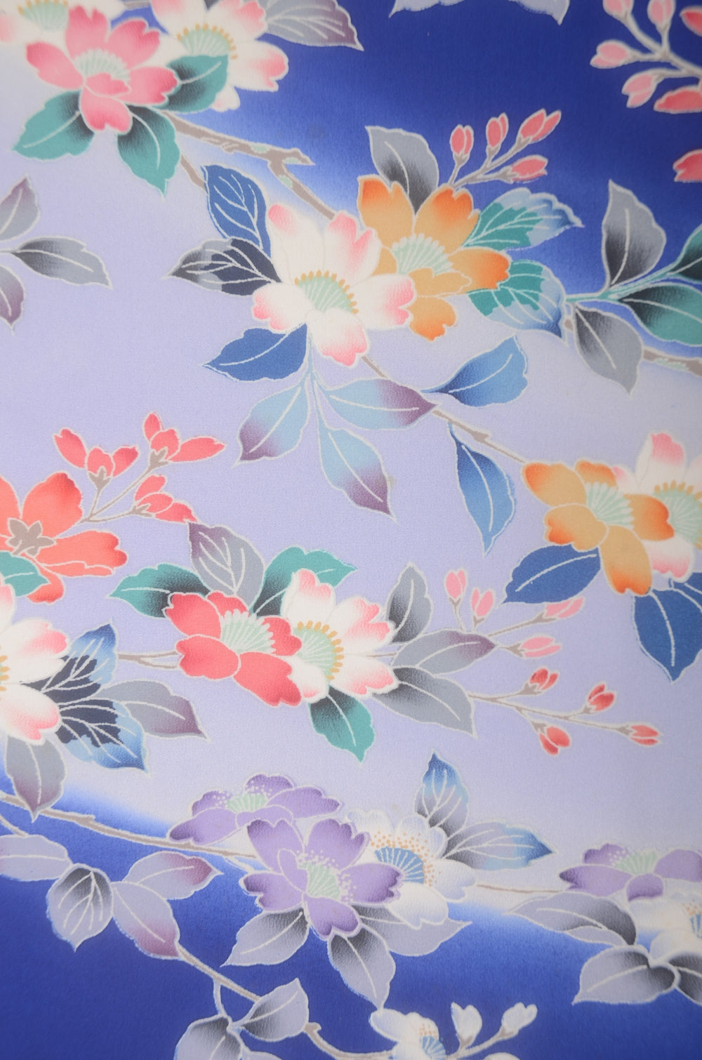 Long-sleeved kimono 6 items set / Furisode / FK#2-160