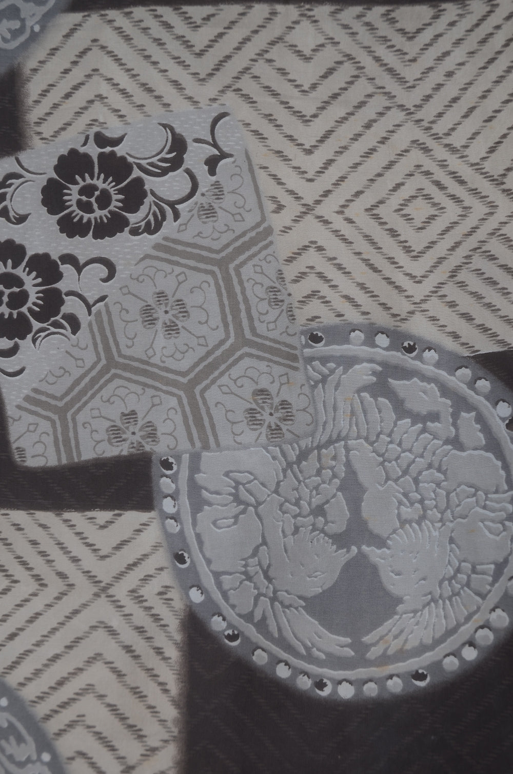 Jacket, kimono, hakama set / JKH #1-427