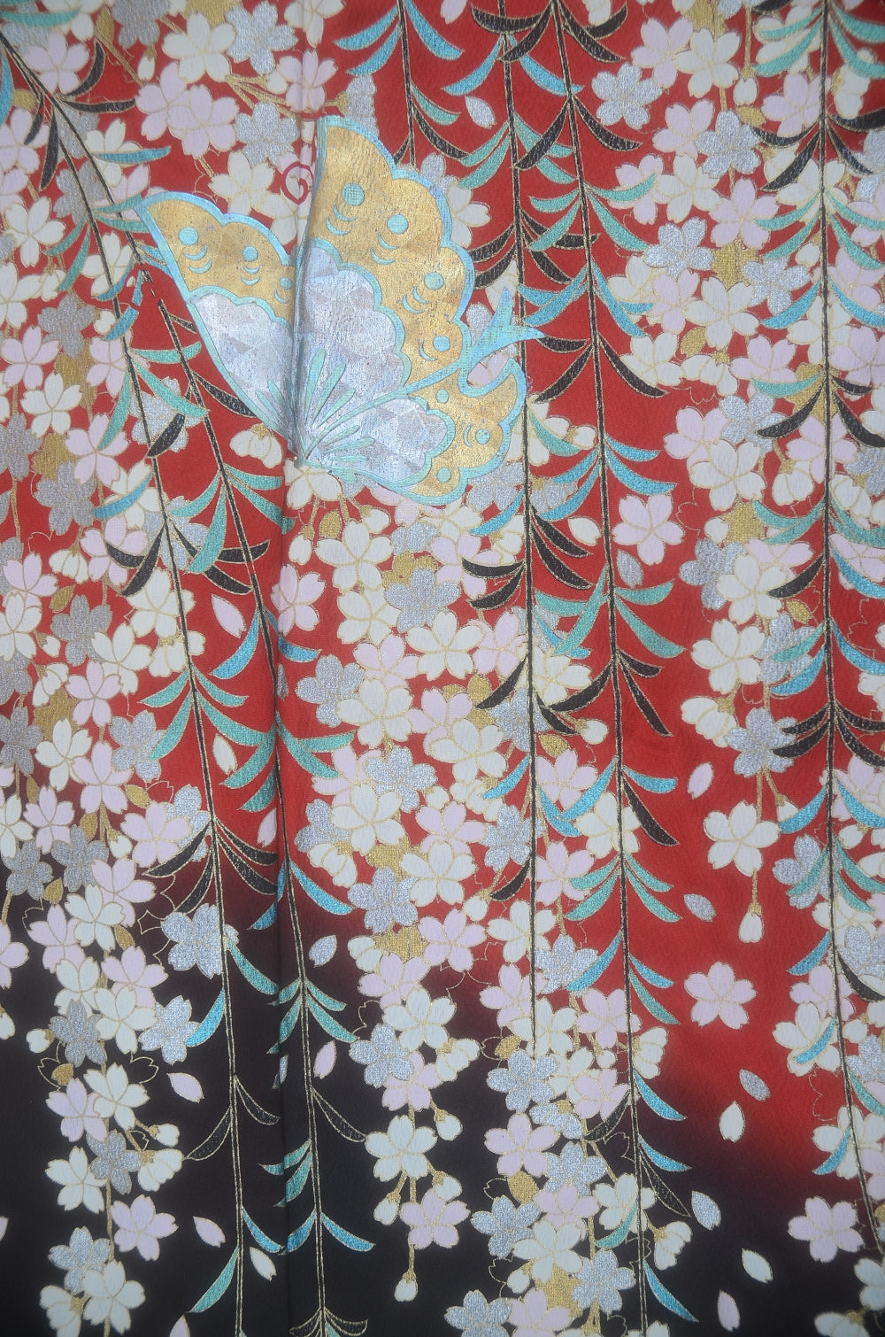 Long-sleeved kimono 6 items set / Furisode / FK#2-345