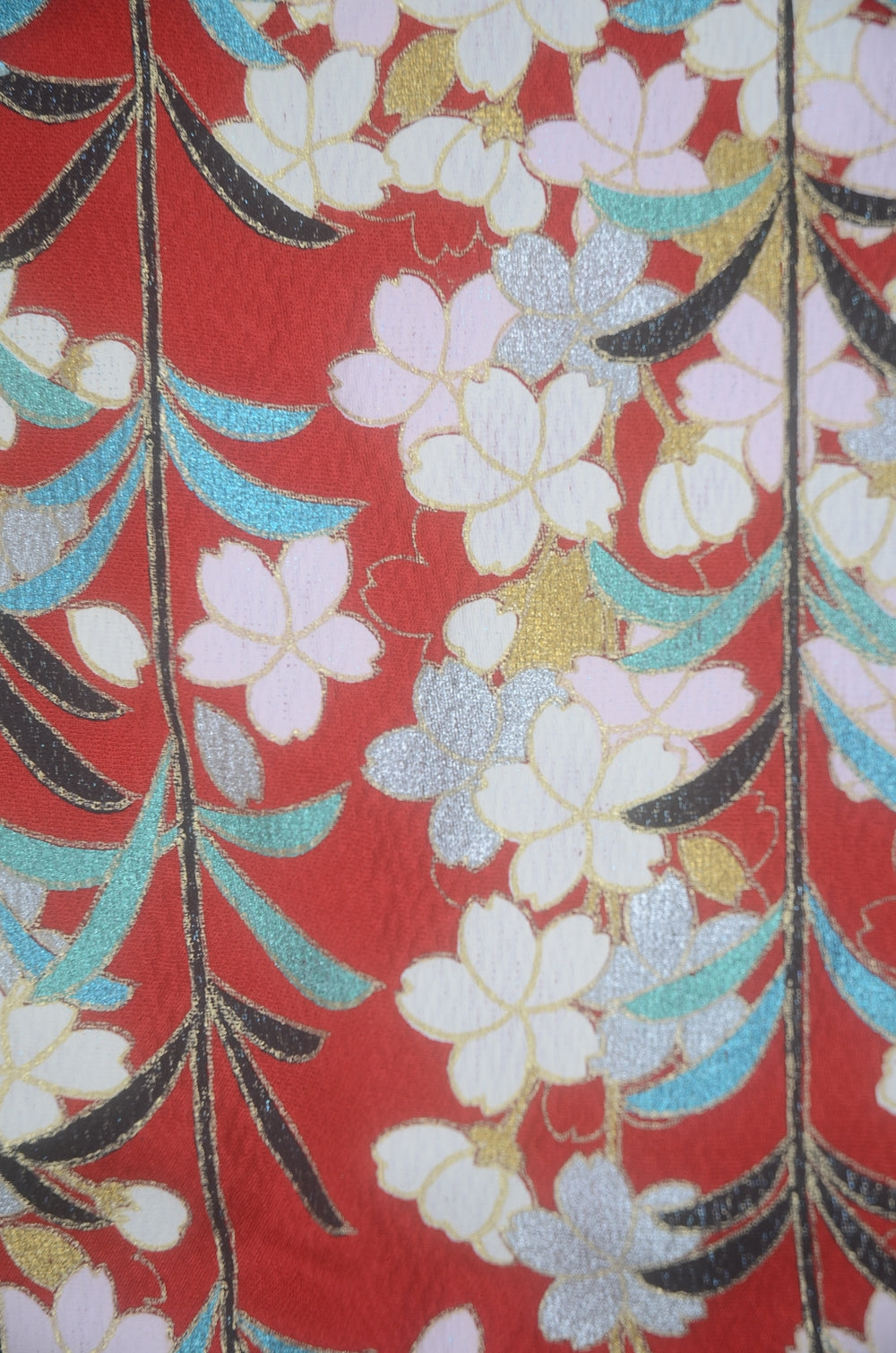 Long-sleeved kimono 6 items set / Furisode / FK#2-345