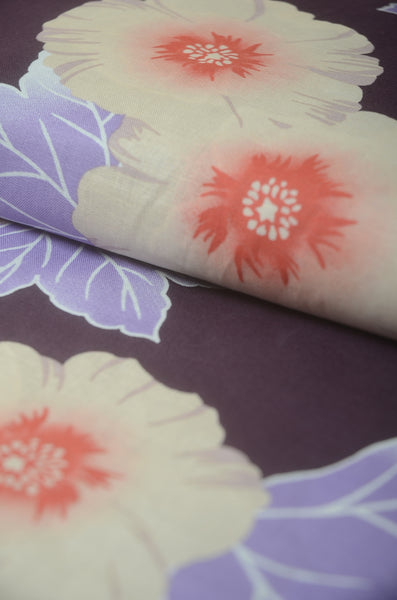 Japanese yukata kimono / H #569