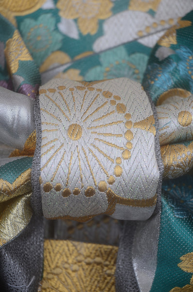 Long-sleeved kimono 6 items set / Furisode / FK#2-345
