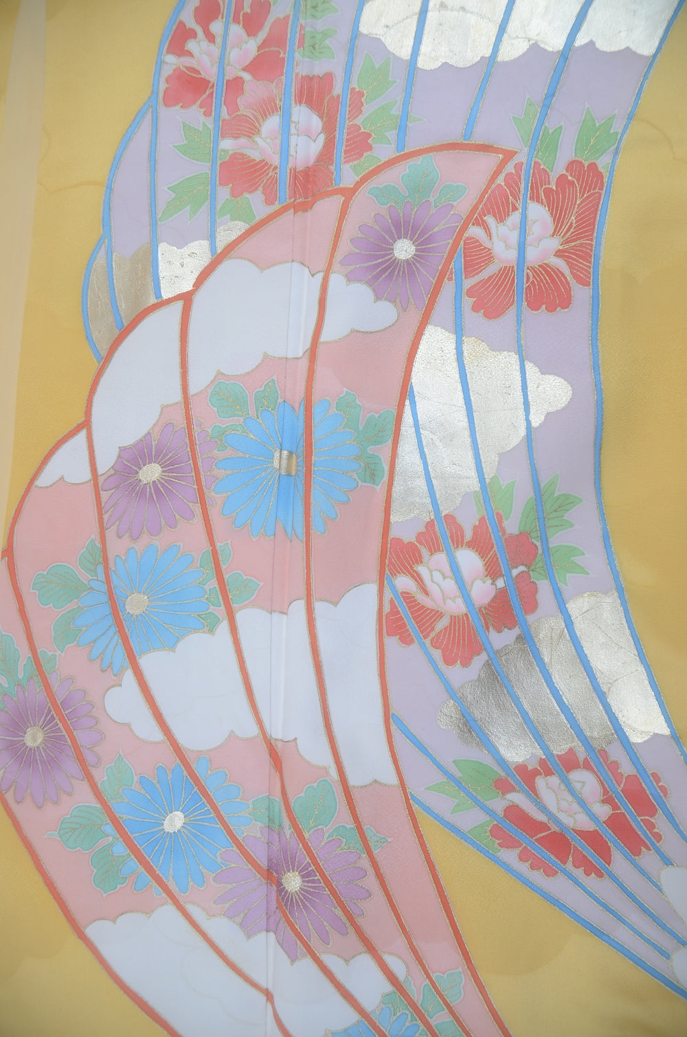 Long-sleeved kimono 6 items set / Furisode / FK#2-346