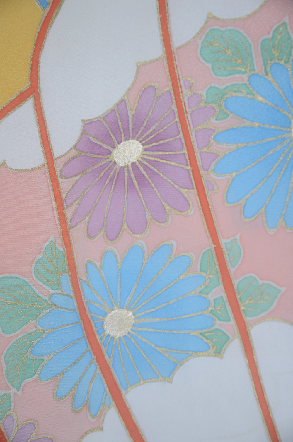 Long-sleeved kimono 6 items set / Furisode / FK#2-346