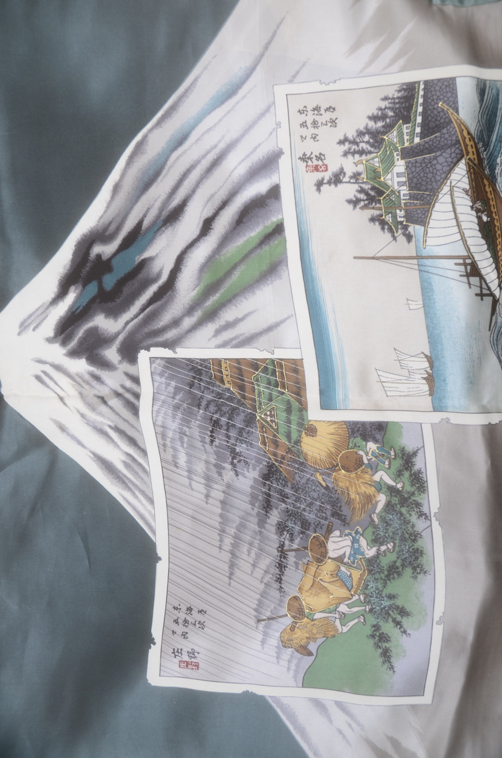 Jacket, kimono, hakama set / JKH #1-431