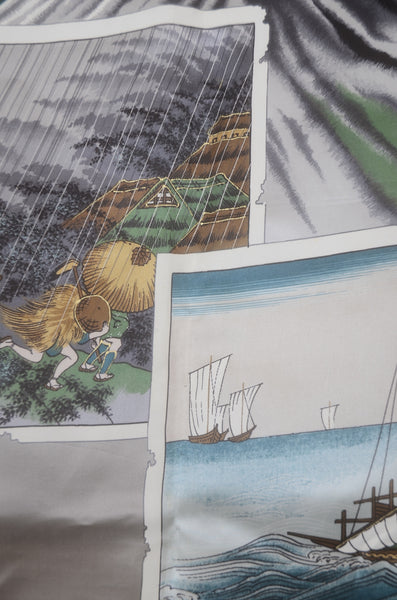 Jacket, kimono, hakama set / JKH #1-431