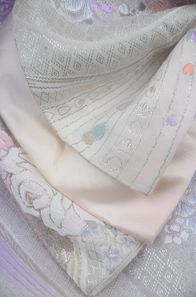 Long-sleeved kimono 6 items set / Furisode / FK#2-349