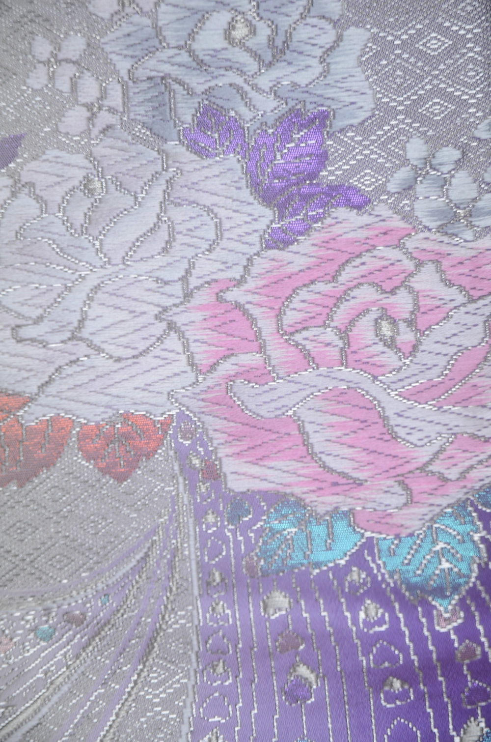 Long-sleeved kimono 6 items set / Furisode / FK#2-349