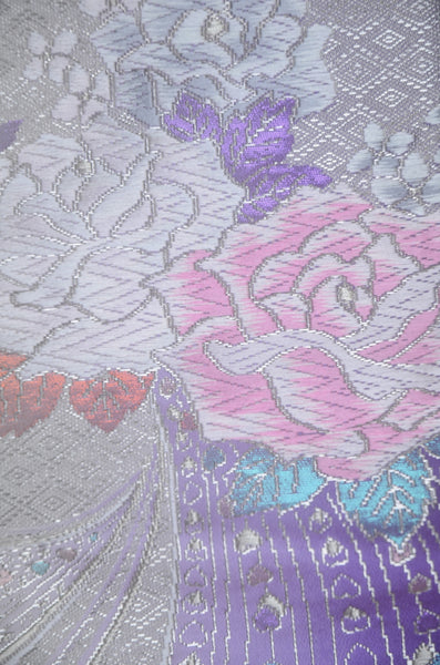 Long-sleeved kimono 6 items set / Furisode / FK#2-349