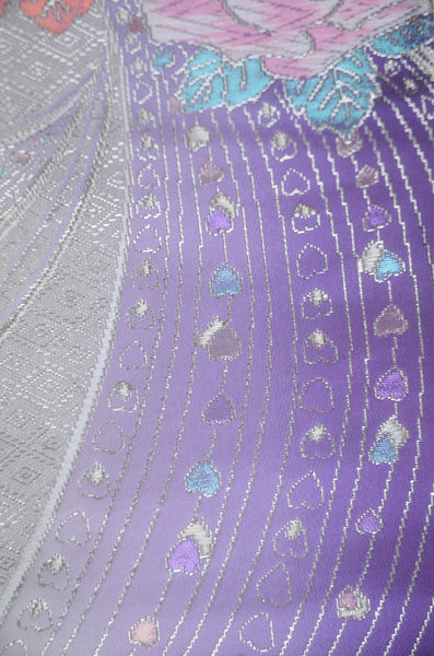Long-sleeved kimono 6 items set / Furisode / FK#2-349