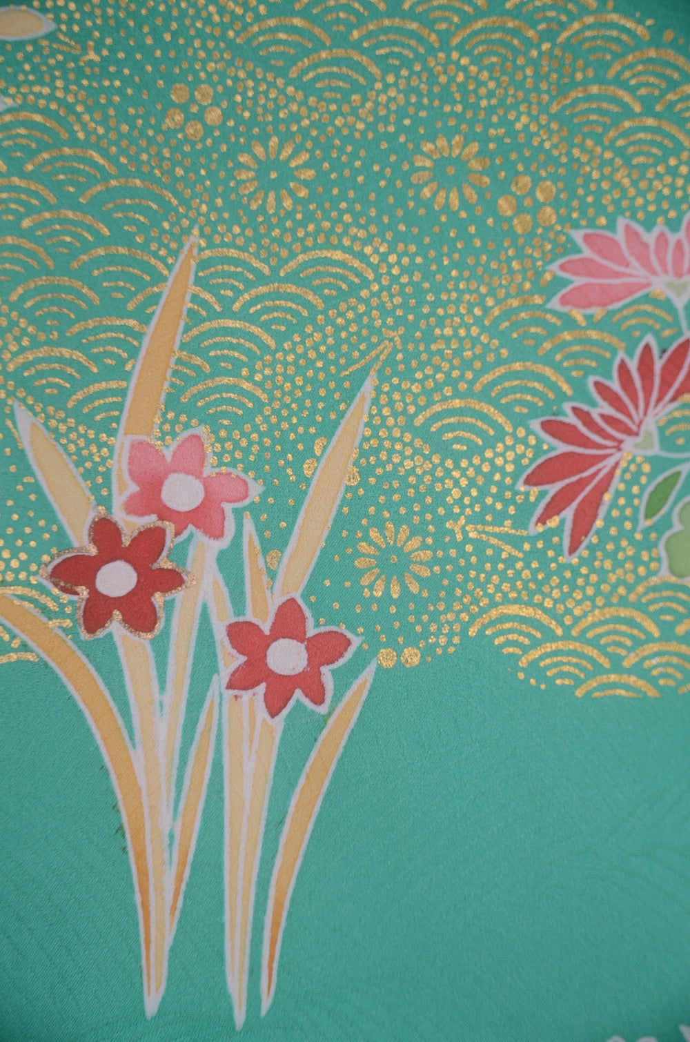 Long-sleeved kimono 6 items set / Furisode / FK#2-350