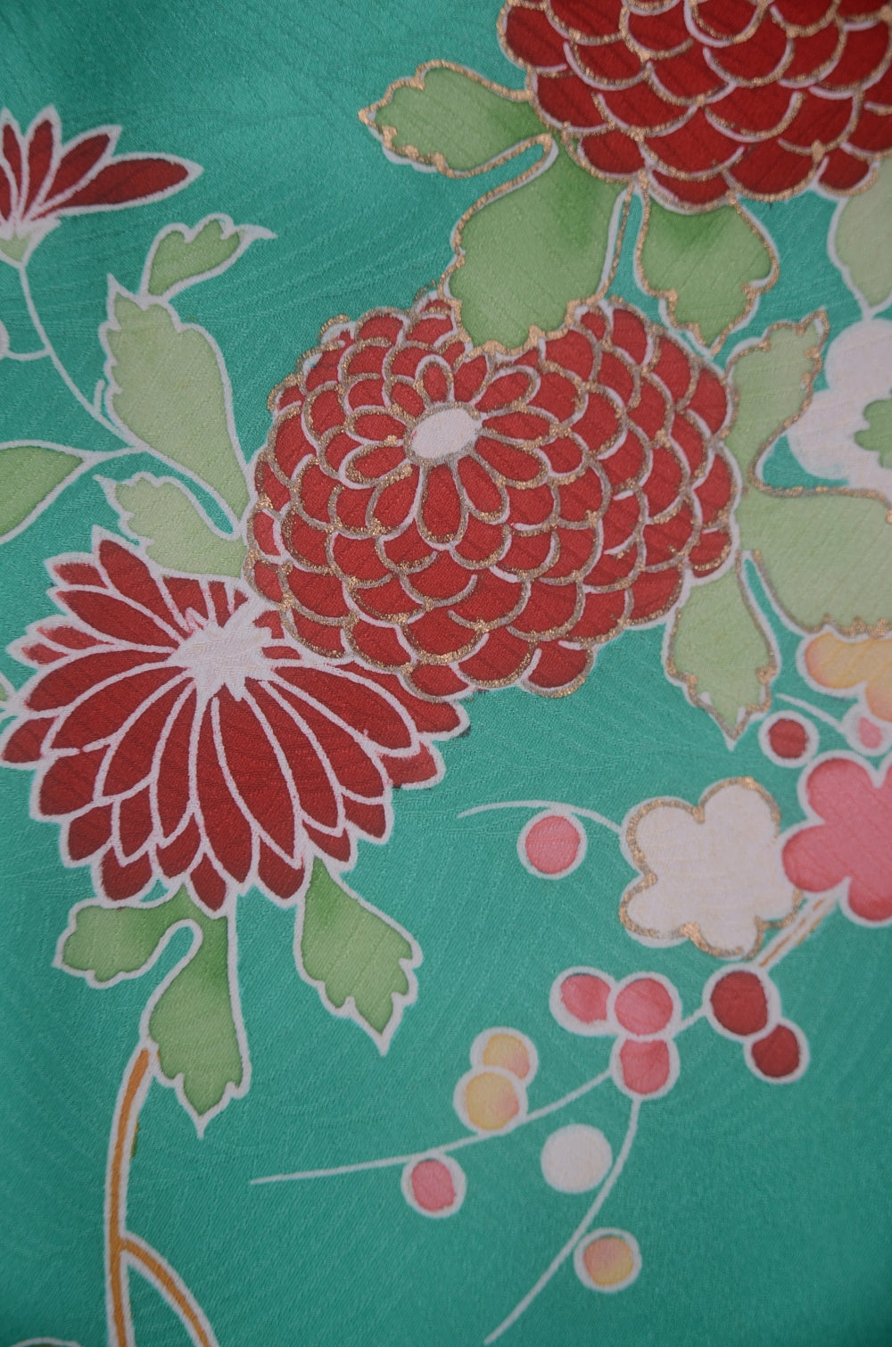 Long-sleeved kimono 6 items set / Furisode / FK#2-350