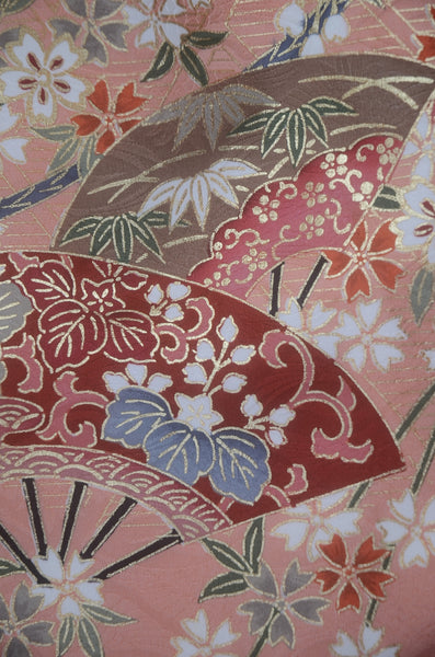 Long-sleeved kimono 6 items set / Furisode / FK#2-353