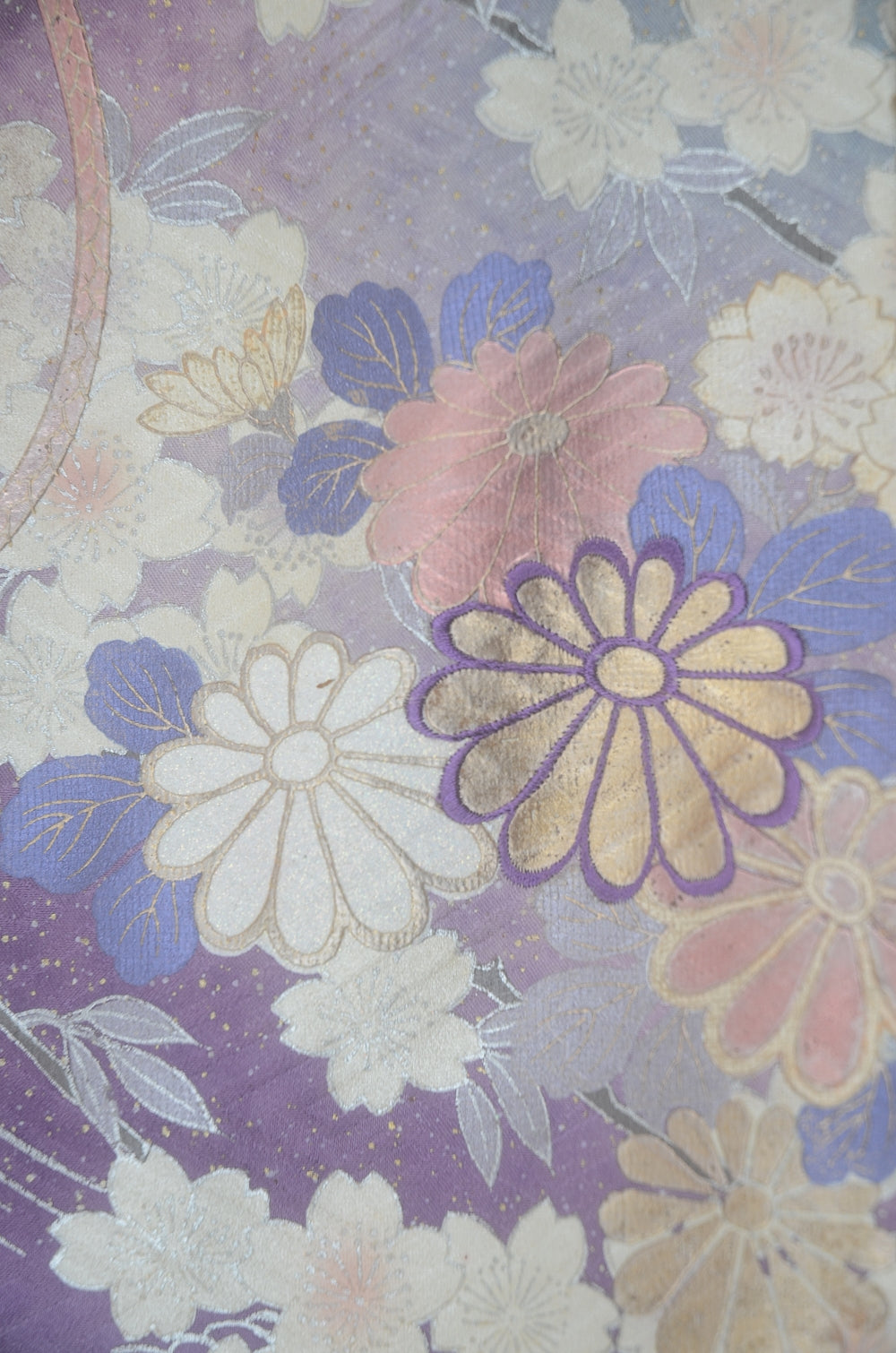 Long-sleeved kimono 6 items set / Furisode / FK#2-355